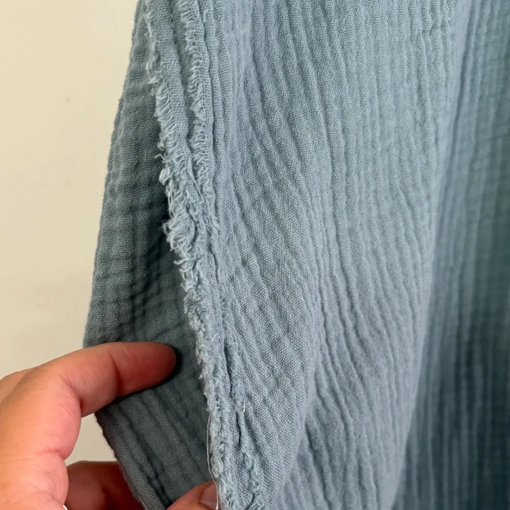 Zenana Teal Gauze Dress - Image 3