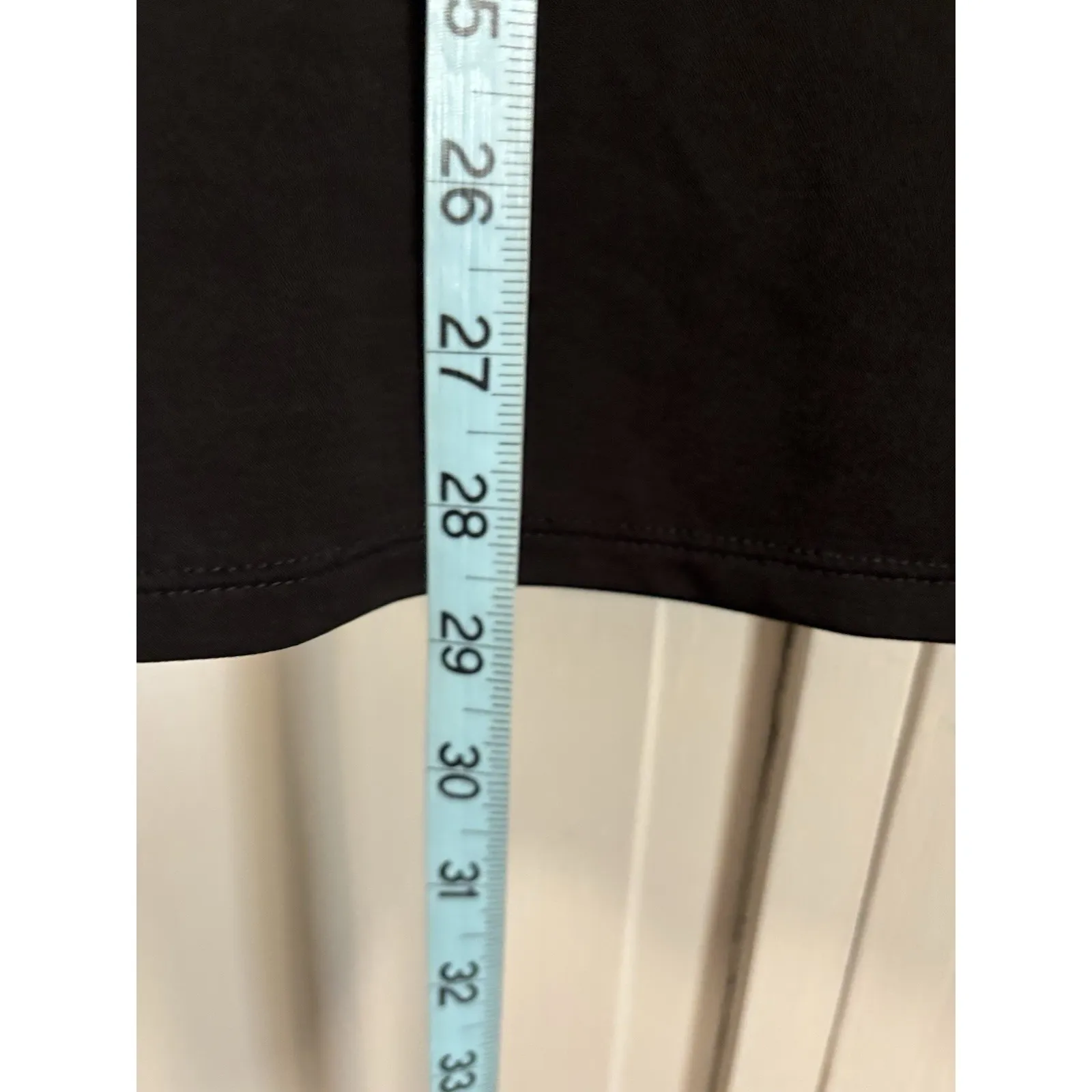 Susan Graver Black Long Sleeve Flowy Blouse Size Large Relaxed Lightweight - Image 4