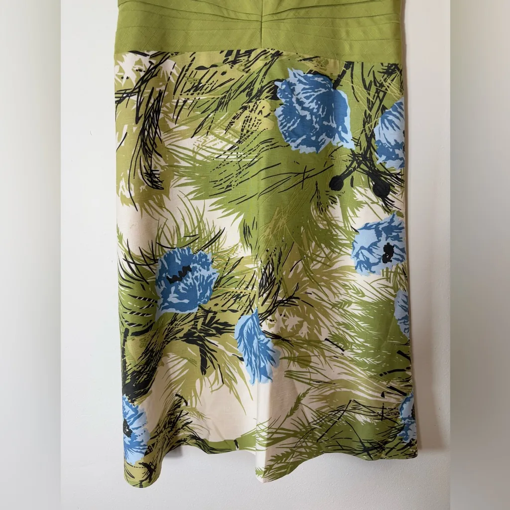 Ann Taylor Silk Cotton Blend Floral Sundress Size‎ 6 - Image 3