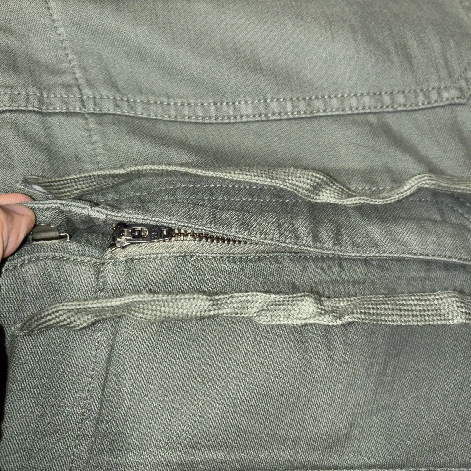 Womens Size M J.Crew Camp Pants Green EUC Size M - Image 3