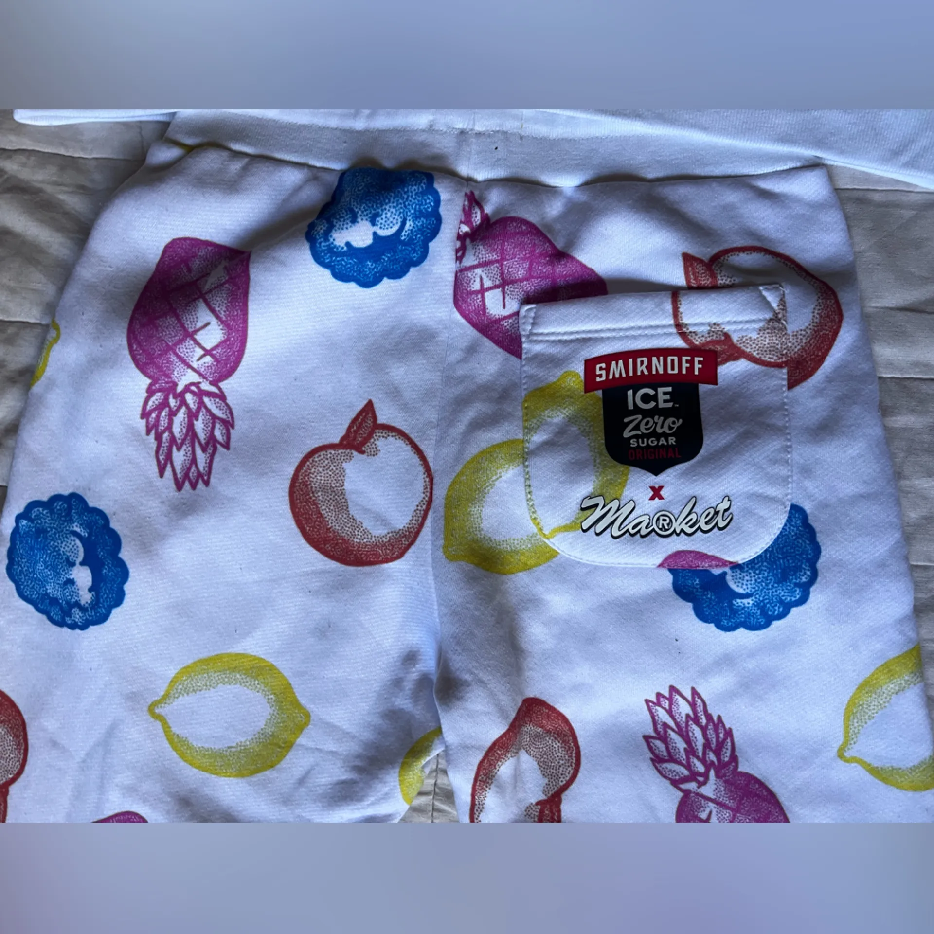RARE Market X Smirnoff Collab Fruit Heavy Weight Fleece Lined Sweat Set - Image 3