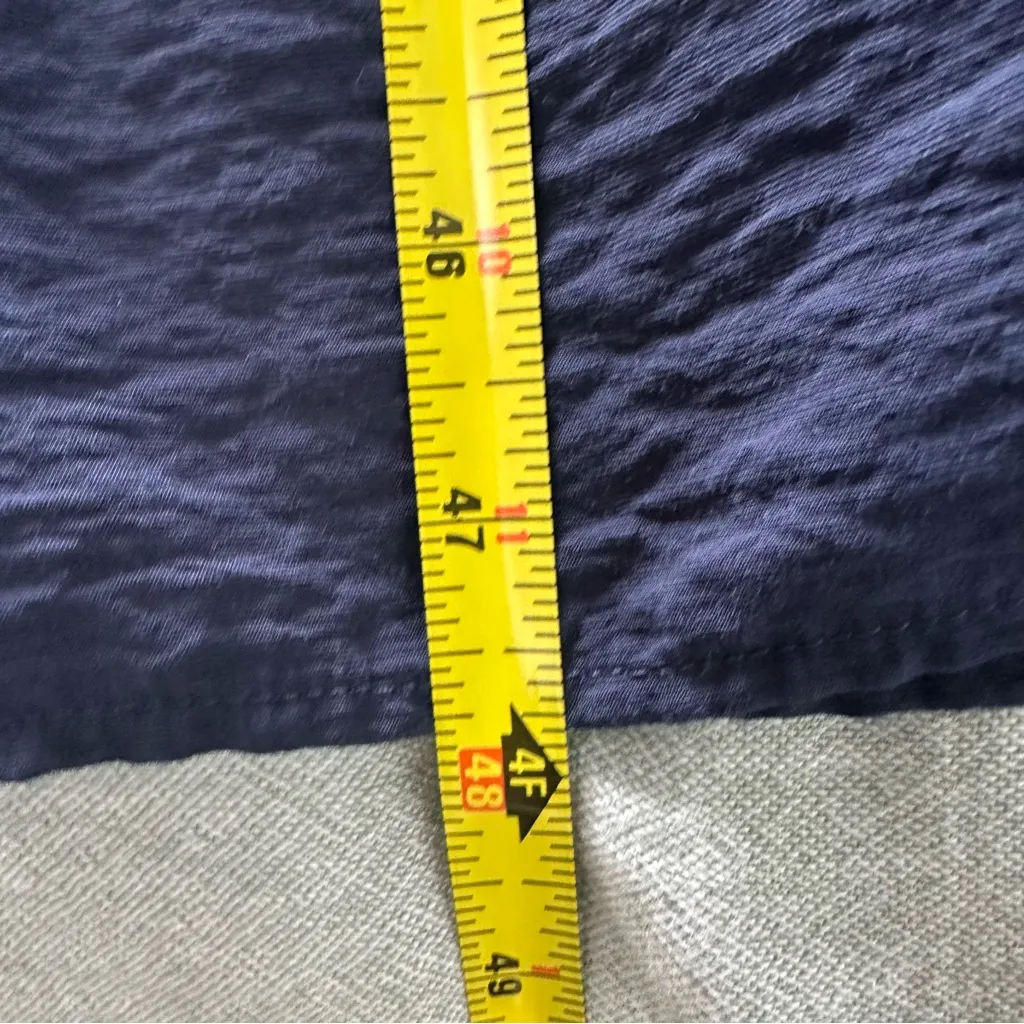 Abercrombie & Fitch Women’s Navy Blue Tiered Halter Maxi Dress Size MP - Image 8