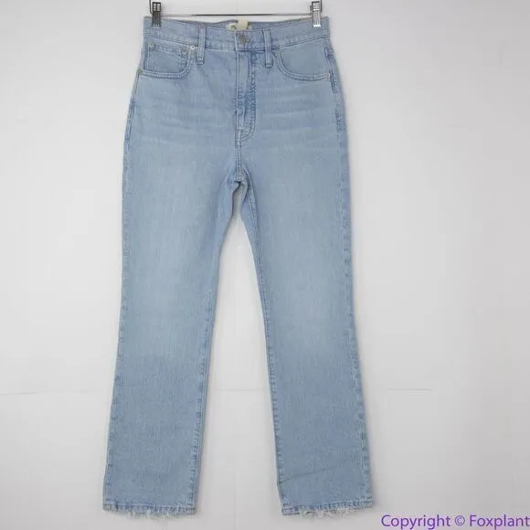 NWT Madewell Slim Demi-Boot Jeans in Bellmeade Wash, size 27‎ - Image 4