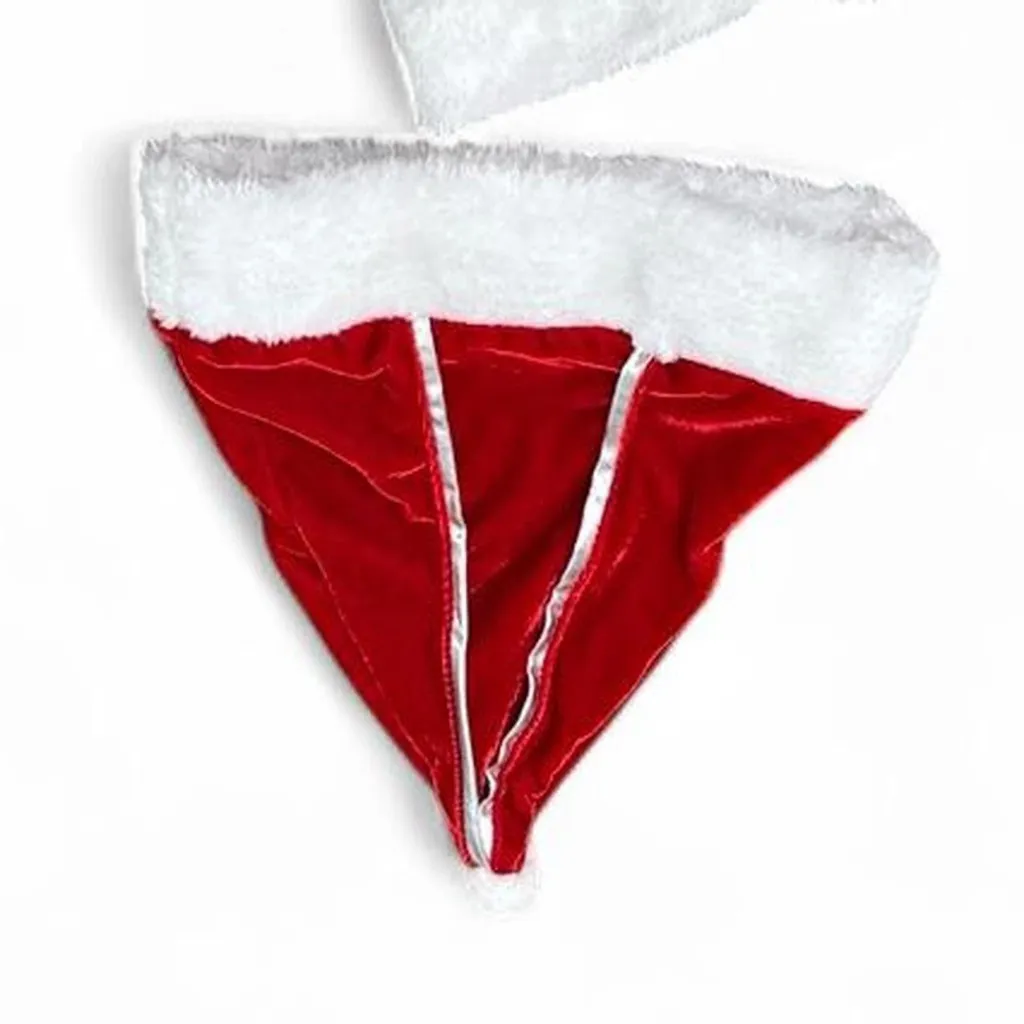 Sexy Santa Costume Set Red - Image 2