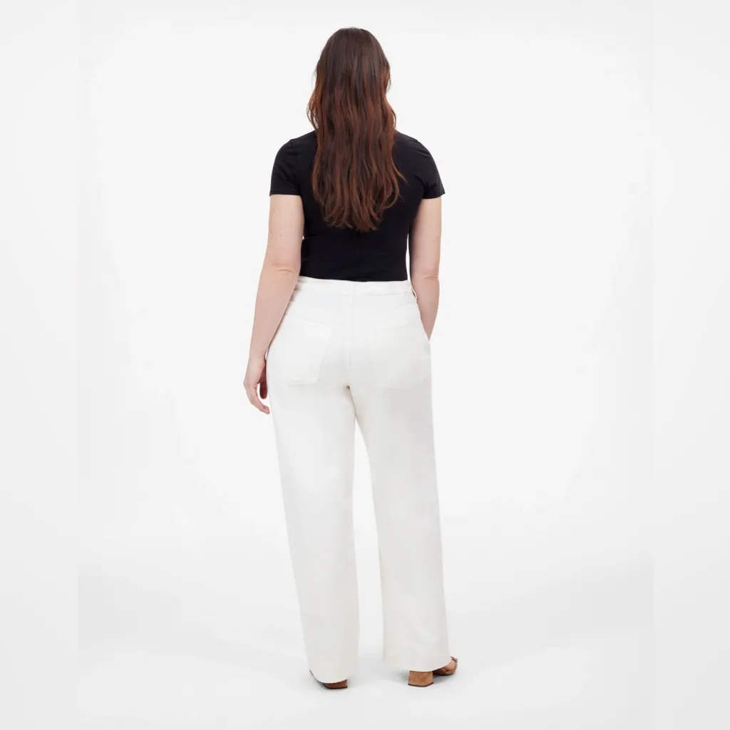 NWT Madewell Women’s Low-Slung Baggy Jean Airy Denim - 33 - Vintage Canvas - Image 5