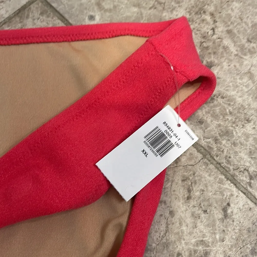 Old Navy Pink Low Rise Terry Classic Bikini Bottoms NEW Size XXL - Image 7