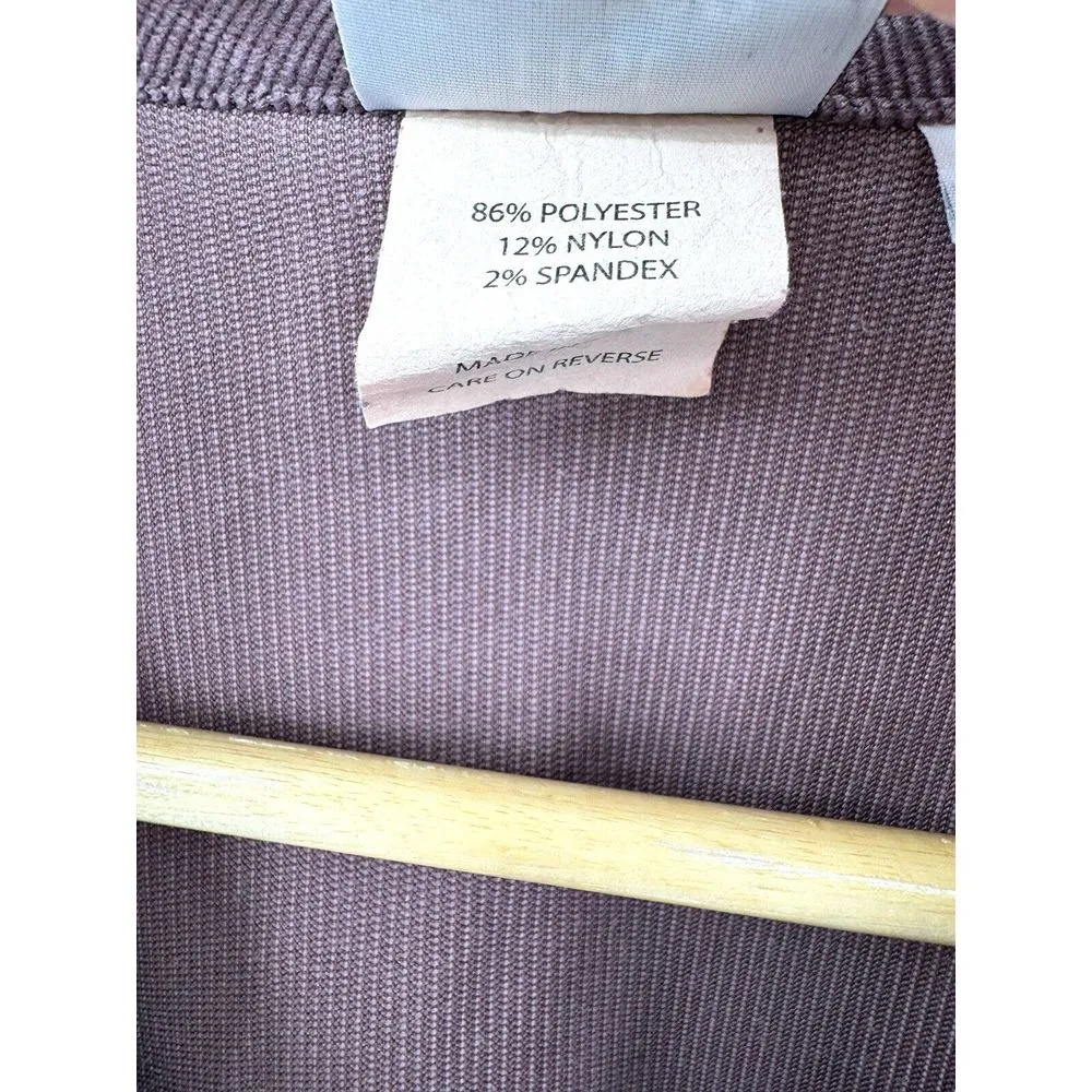 HOT‎ COTTON Marc Ware Textured Corduroy Button Up Top Shacket Size Small Brown - Image 4