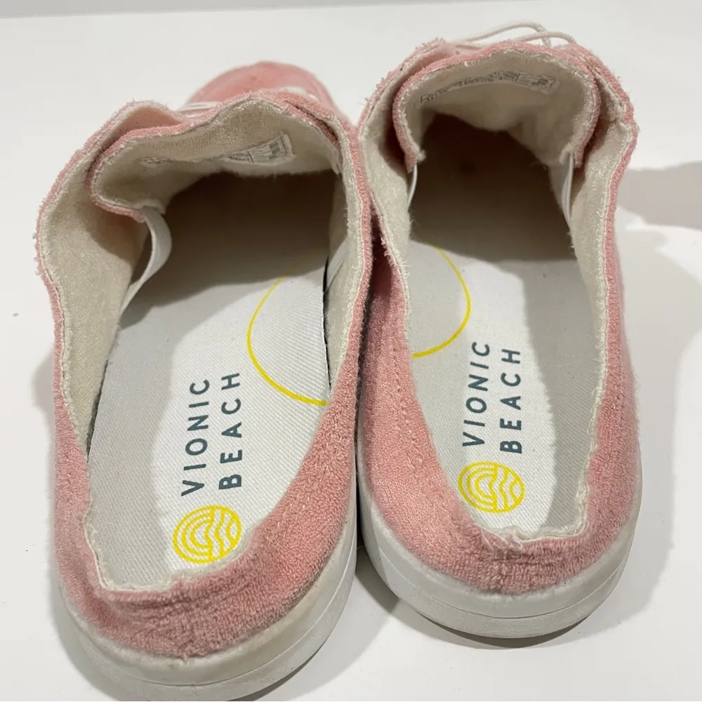Vionic Beach Breeze Mule Sneaker size 11 pink slip on - Image 4