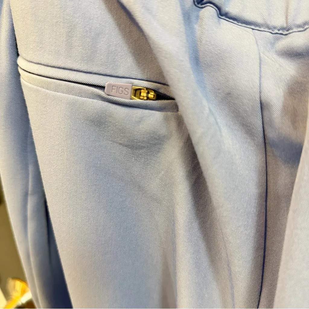 Figs Women’s Ceil Blue Scrub Pants Limited Edition - Image 5