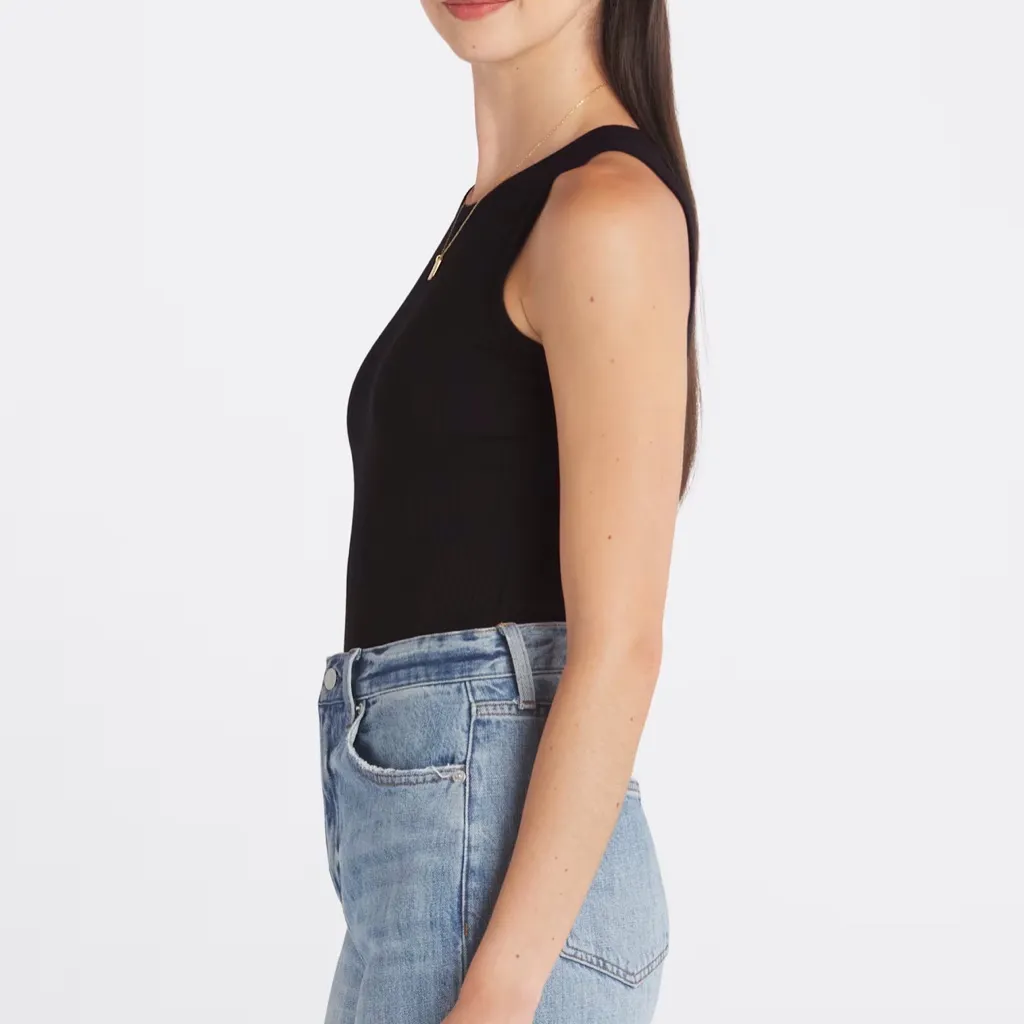 Market & Spruce Candi Crew Neck Knit Bodysuit - Image 3
