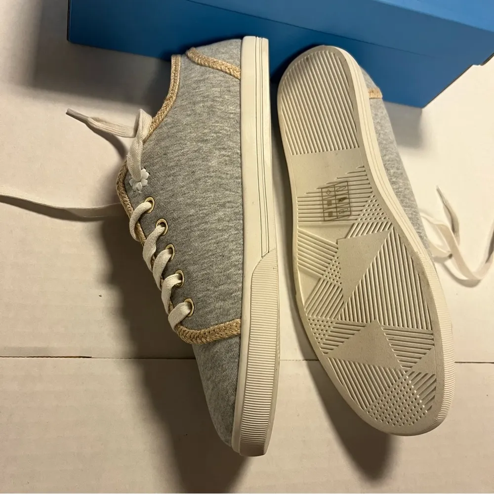 Jack Rogers Sneakers Lia Rope Sneaker in Grey Jersey Sz 9.5 NEW IN BOX NIB - Image 7