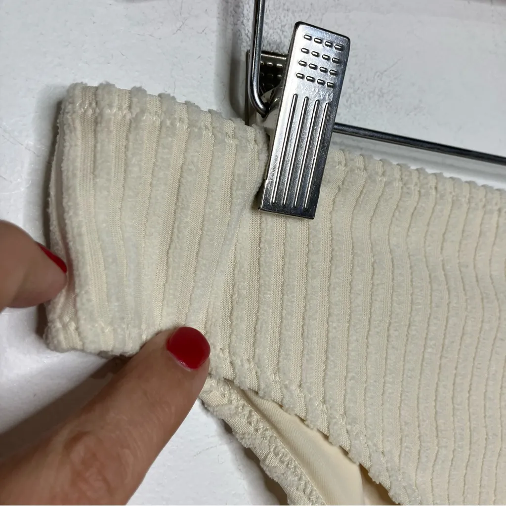 Storm Reid x Pacsun eco Millie Terry ribbed high waist bikini bottoms women’s XL - Image 4