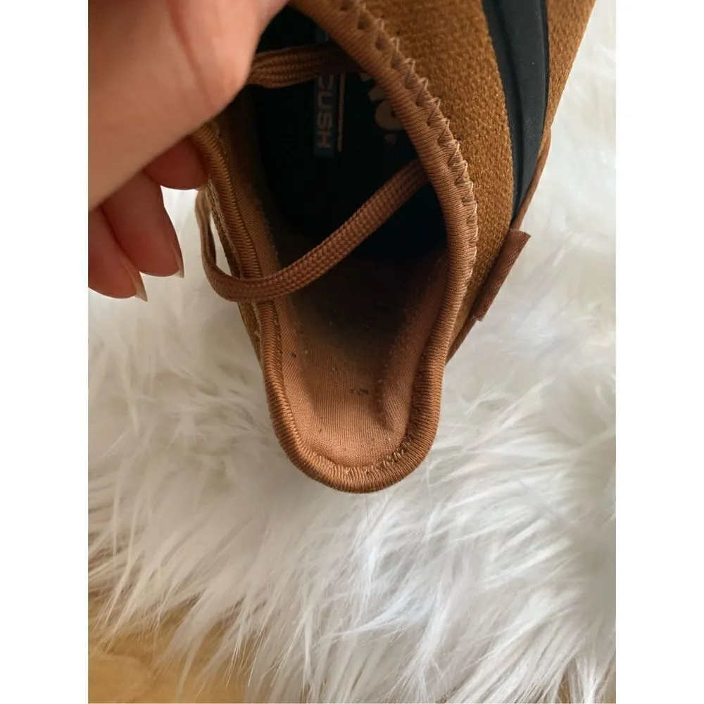 Vans unisex brown/orange sneakers men’s 9.5 and women’s 11 - Image 4