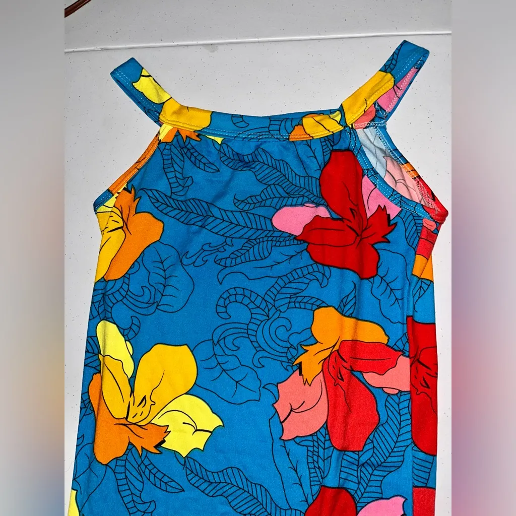 💙 Tropical Floral Maxi Dress - Image 5