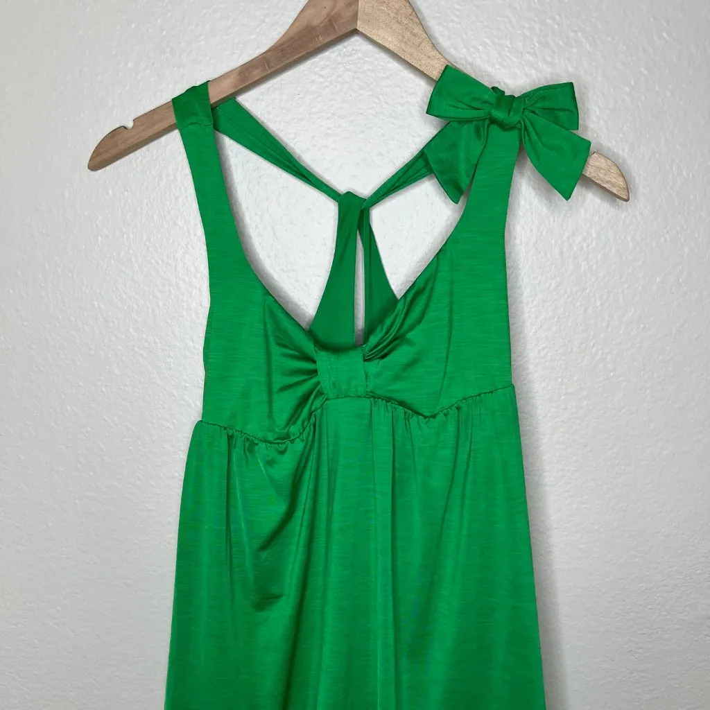 Betsey Johnson Swim Kelly Green Retro Swim Cover Dress M-L - Image 3