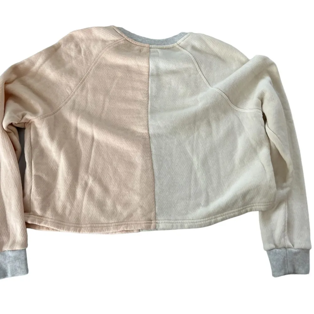 Madewell ‎ MWL crop Colorblock Sweatshirt - Image 8