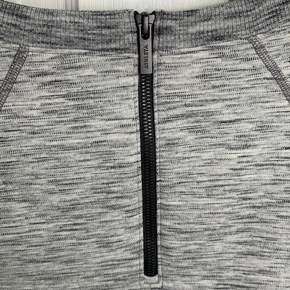 Athleta  En Route MIDI Flare Dress Heather Grey New with Tag W-681 Size M - Image 10