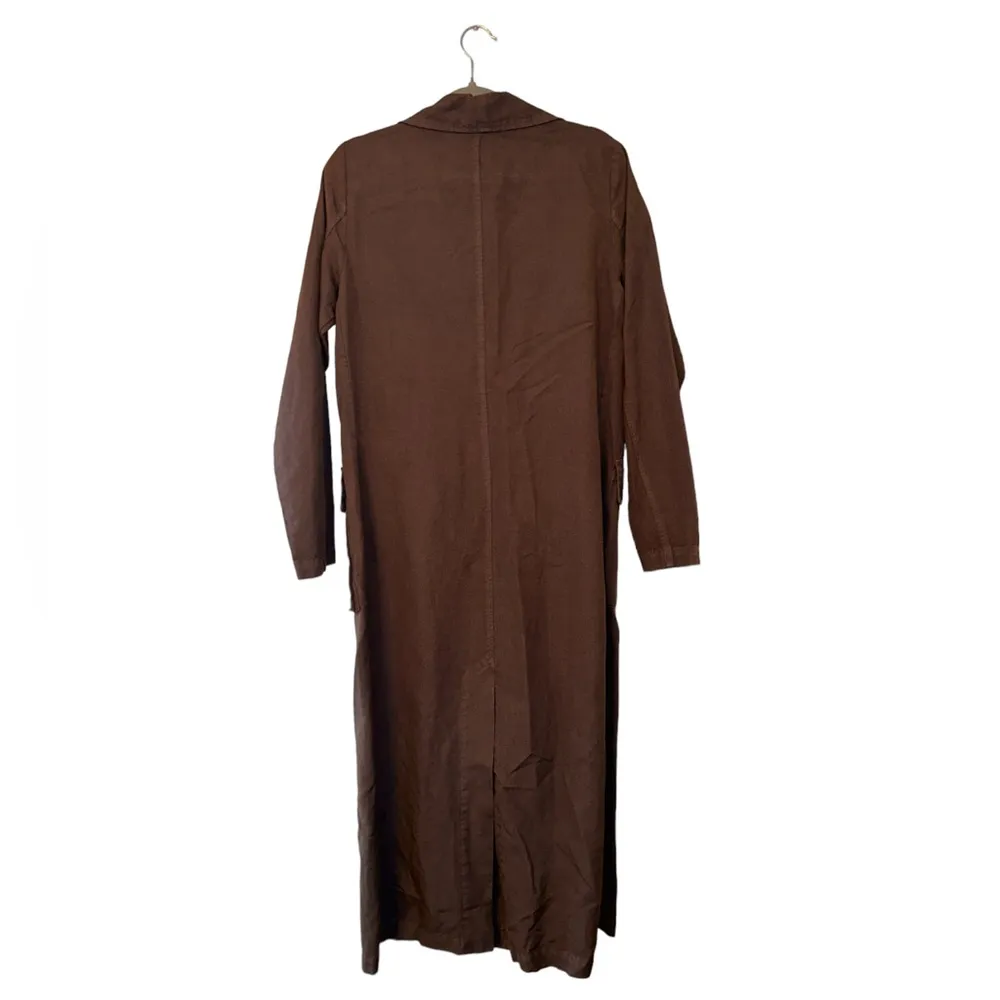 NEW STARK-X Oversized Utility Trench Long Coat Ash Grey - Image 4