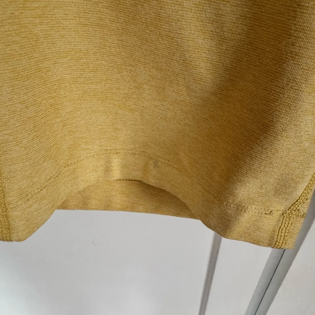 Outdoor Voices Freeform Biker Shorts in the Sunset Yellow - Image 2