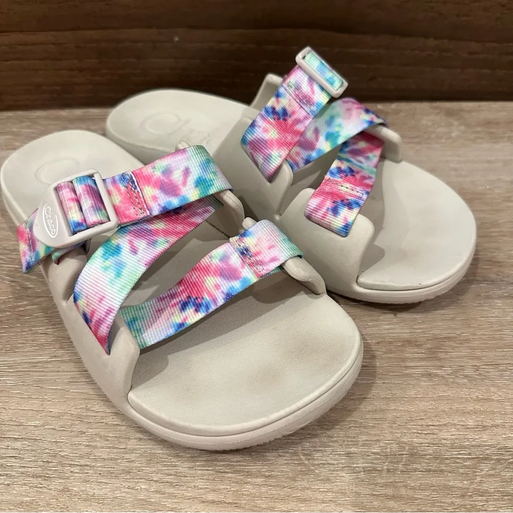 Chaco Chillos Slide Light TieDye Comfort Sandal Women's US size 9 - Image 3