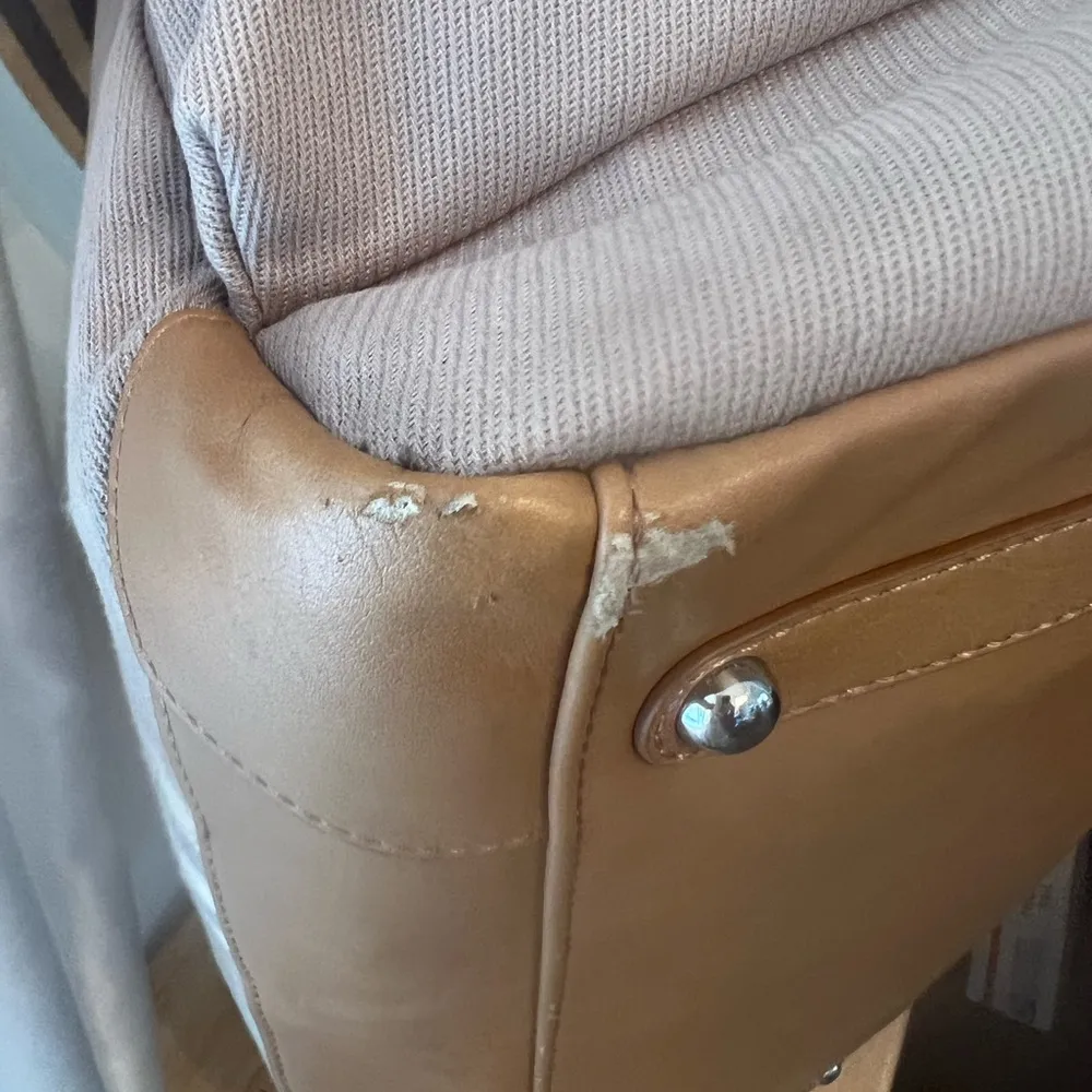 Pottery barn diaper bag gray - Image 6