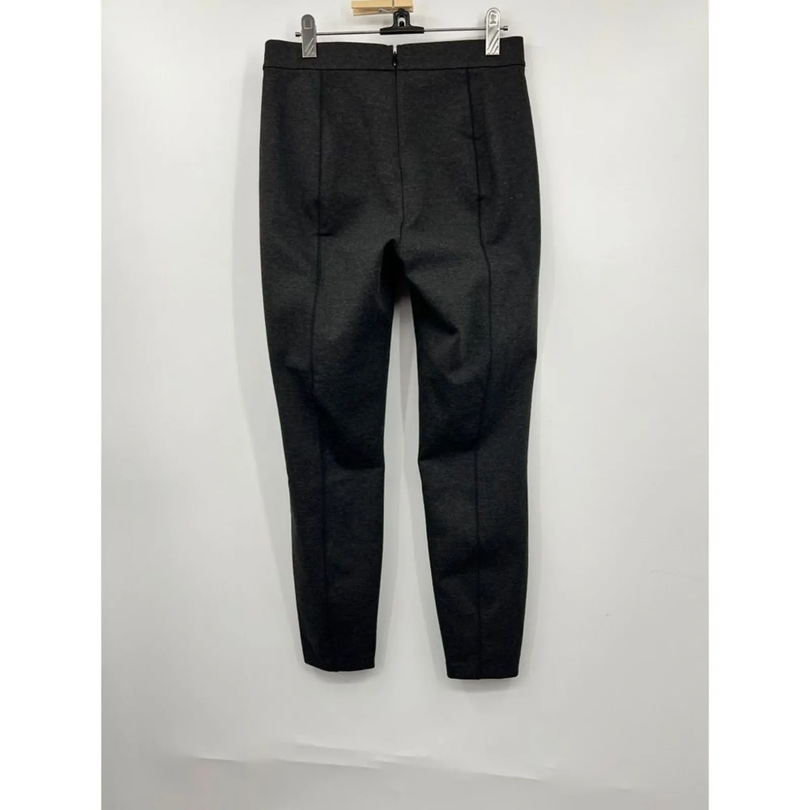 J. Crew Pants Women's Any Day in Eco Ponte Heather‎ Charcoal Medium Petite Gray Size undefined - Image 6