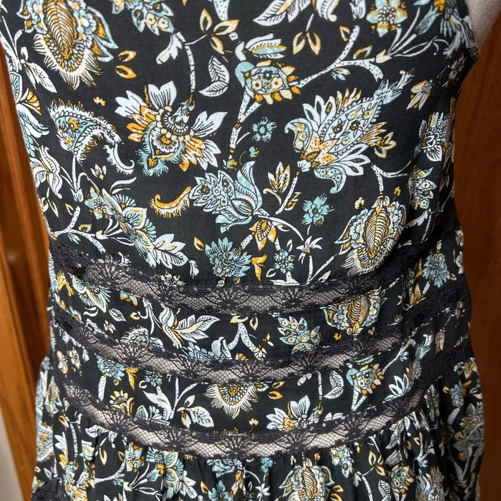 Intimately Free People lace insert trapeze Sleeveless Mini Sundress size xs - Image 9