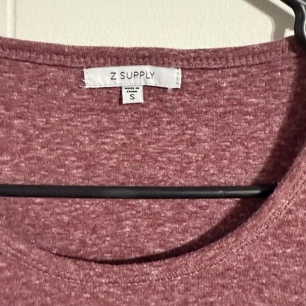 Z supply Womens‎  small long roll cuff sleeve tunic ￼￼ - Image 3