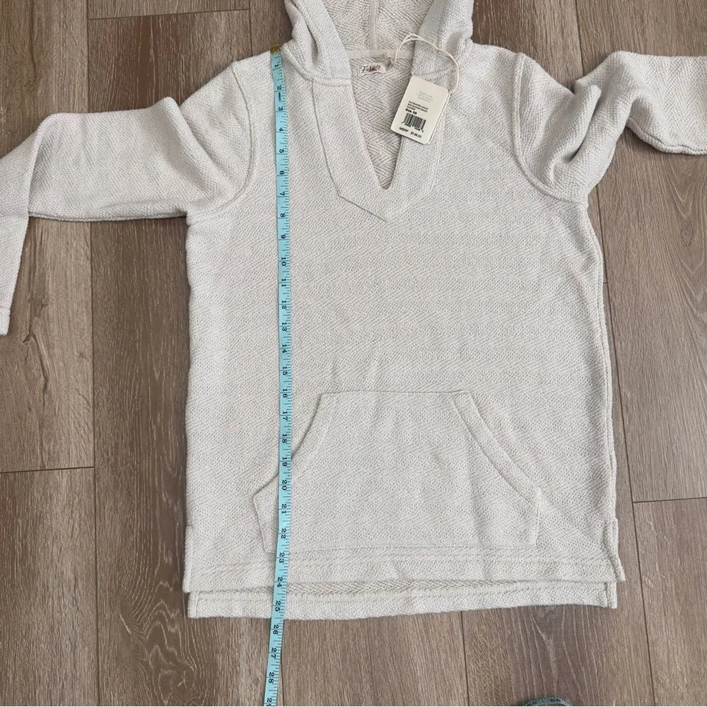 NWT Faherty Women’s Size XS Whitewater Sweater Hoodie Summer Sands Style WKC0005 - Image 8