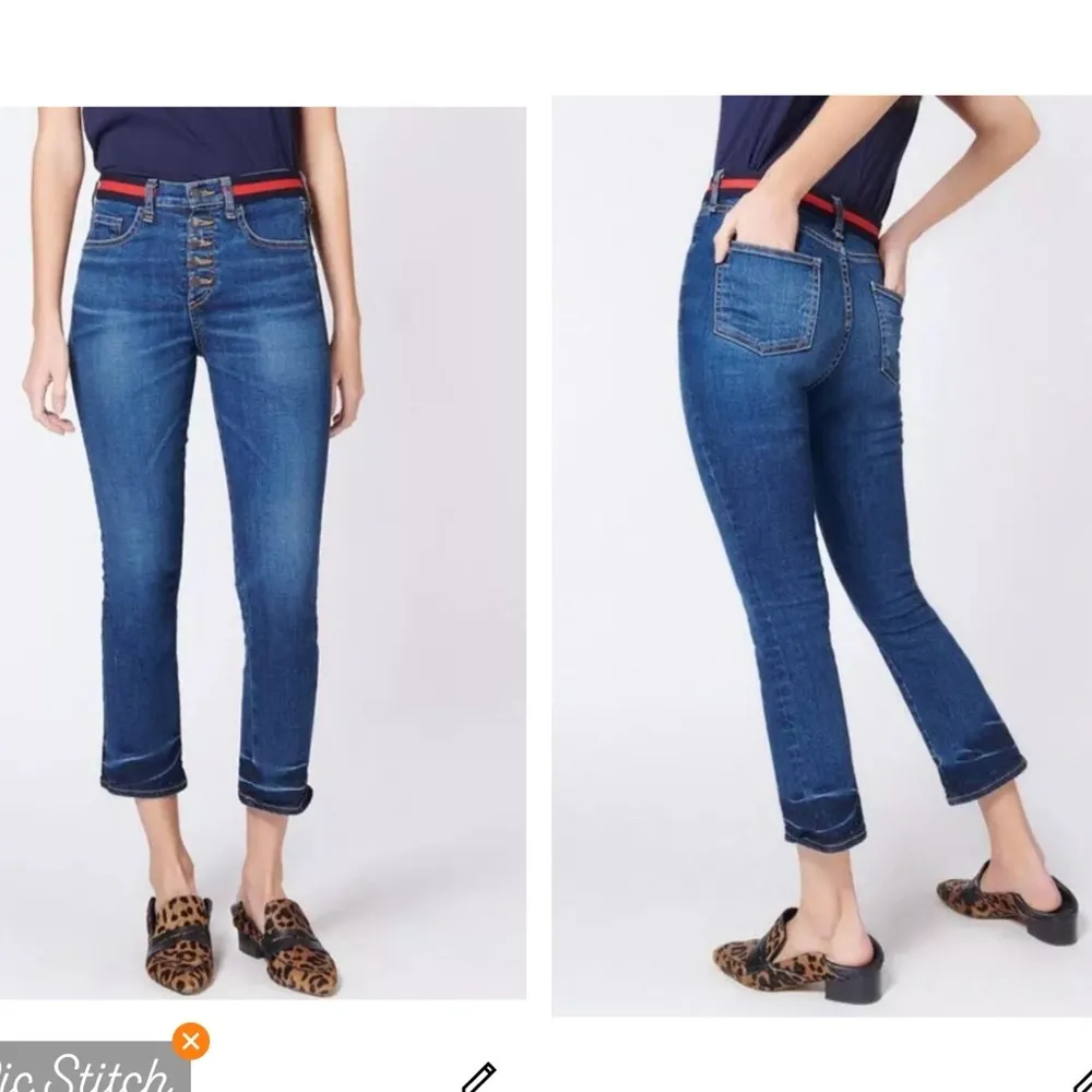 Veronica Beard  Carolyn 10” Baby Boot Jeans - Image 2