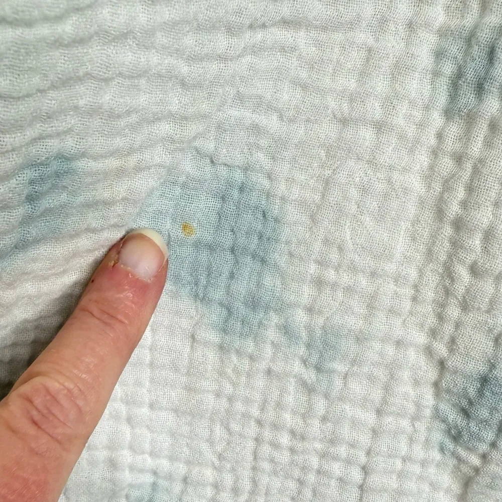 Sonoma Tie Dye Button Down Shirt Top Women’s Size Large Cotton Beachy Boho - Image 2