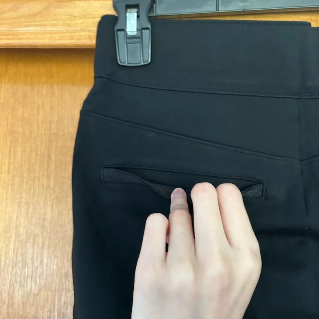 Spanx  Ponte Flare PerfectFit Pants Targeted Compression Black Small Petite - Image 4