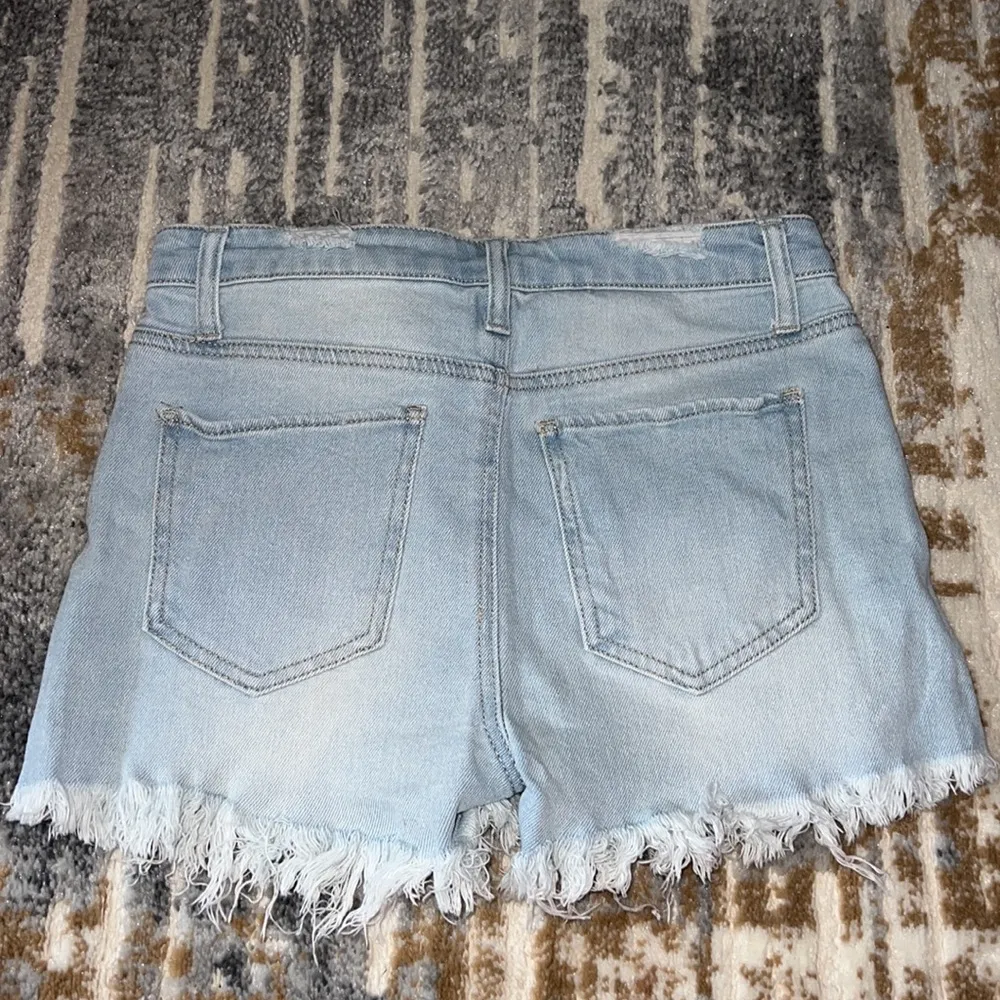 Ripped Jean Shorts - Image 2