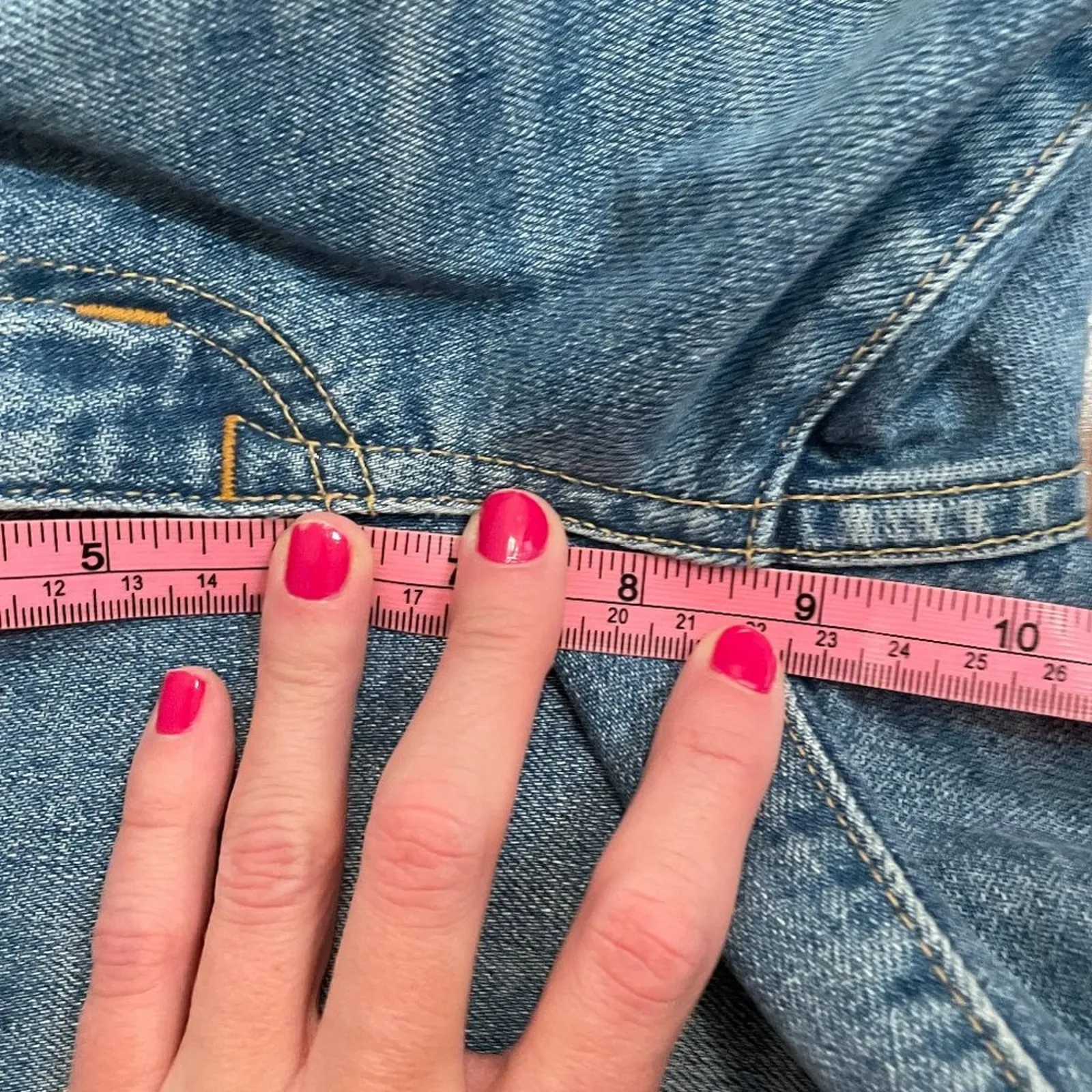 SLVRLAKE Scarlett Kick Flare Jeans Blue Size 26 - Image 9