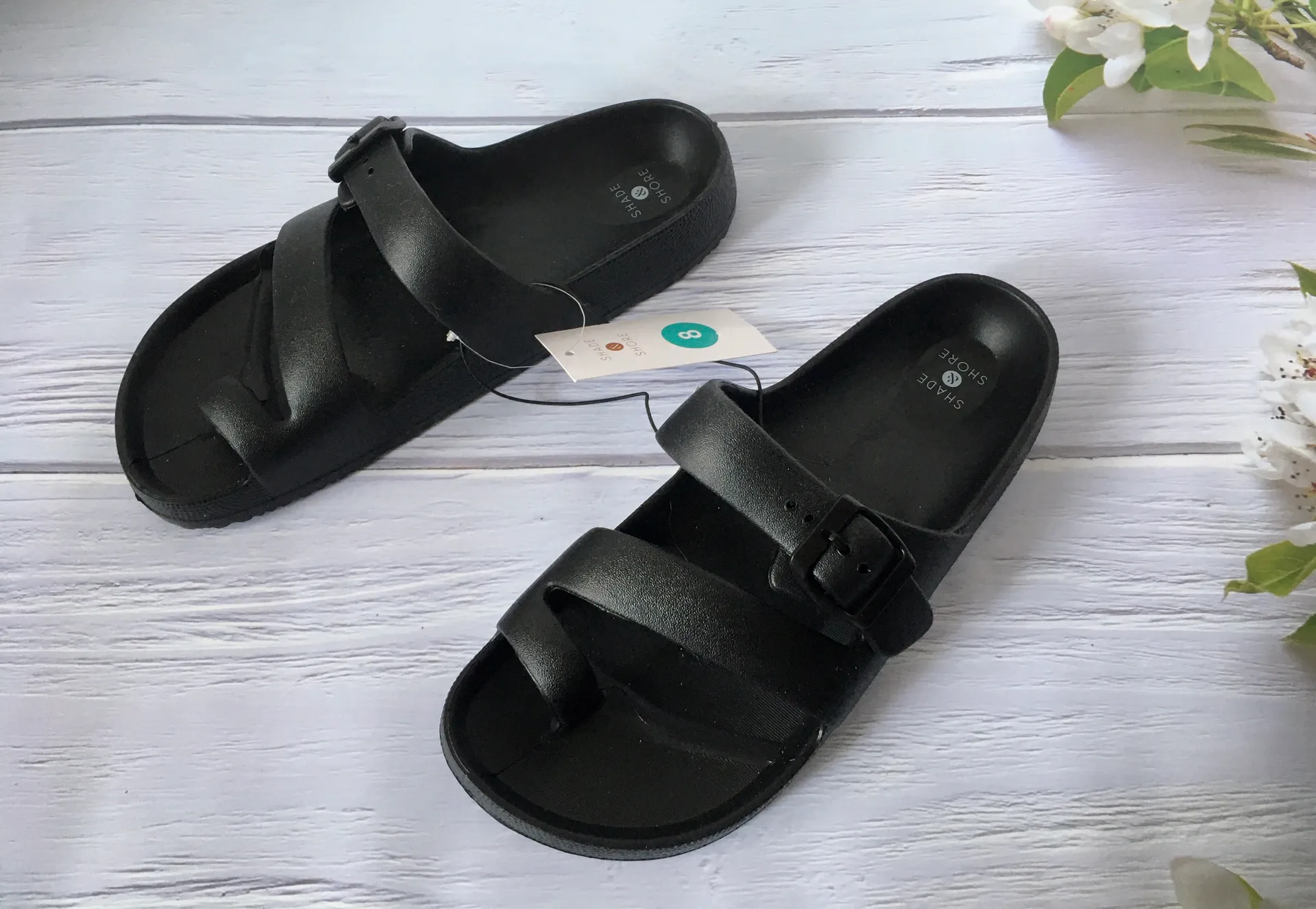 Black Sandals, Size 8 - Image 3