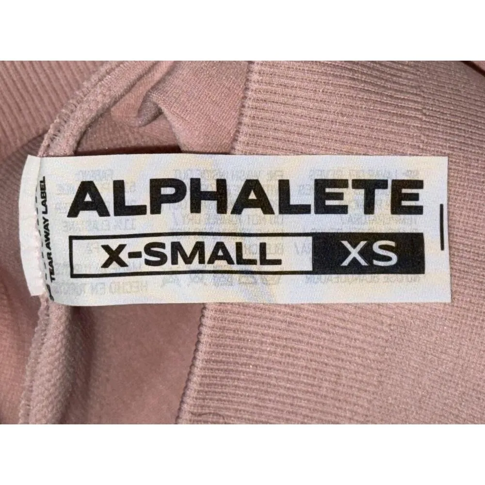 NWOT Alphalete Amplify Legging Women's Seamless Scrunch Leggings Blossom Size XS - Image 5