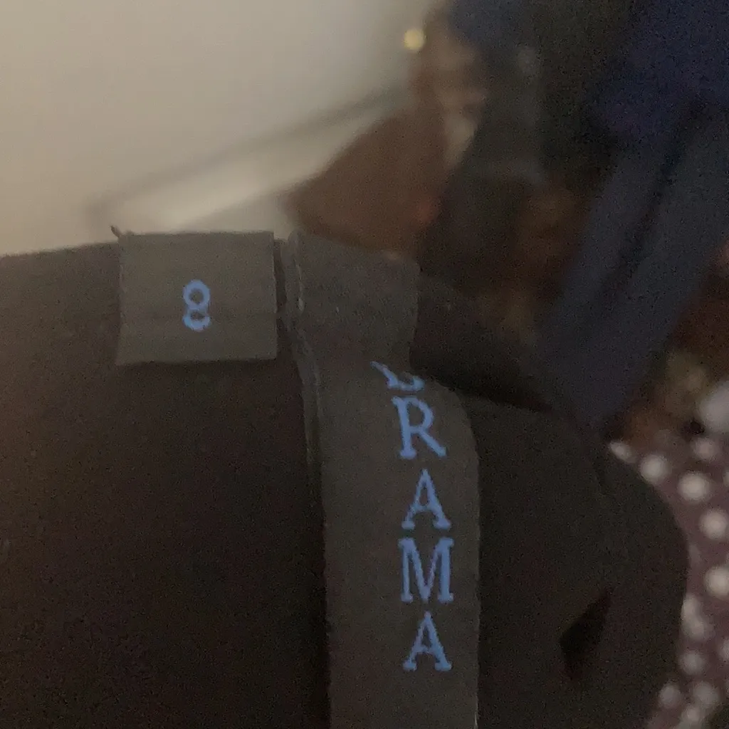 FINAL MARKDOWN Ladies drama skirt 8 Black - Image 3