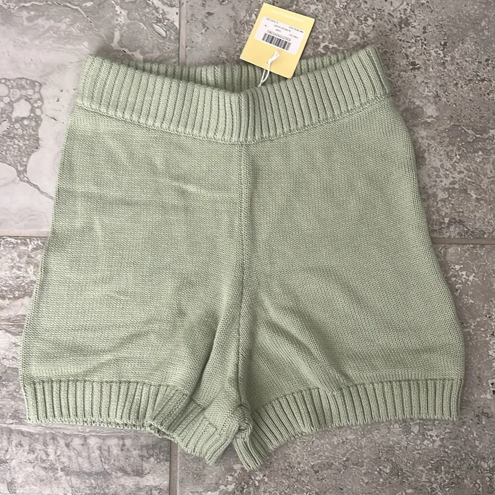 Charlie Holiday SAGE Blanche High-Waist Shorts, Organic Cotton Size XL NEW w/Tag - Image 6