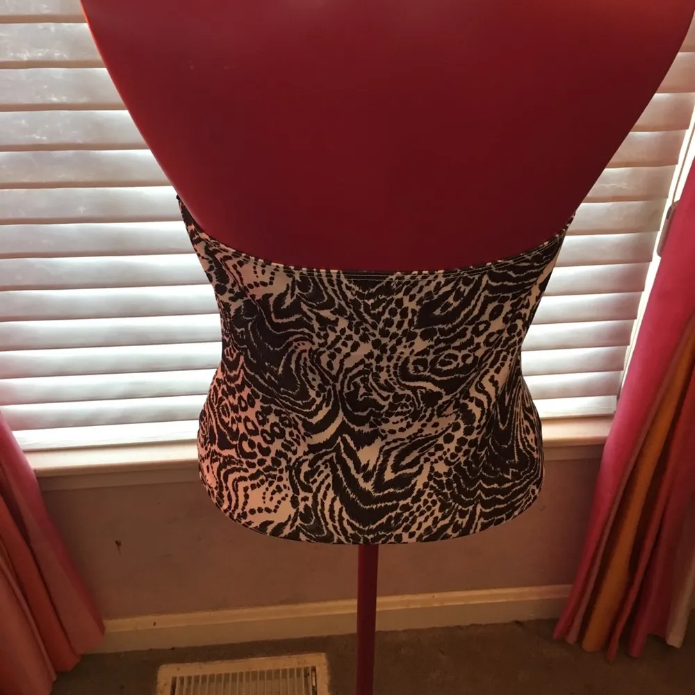 - X.O.X.O animal print halter style top(2000s vintage) Y2K medium - Image 4