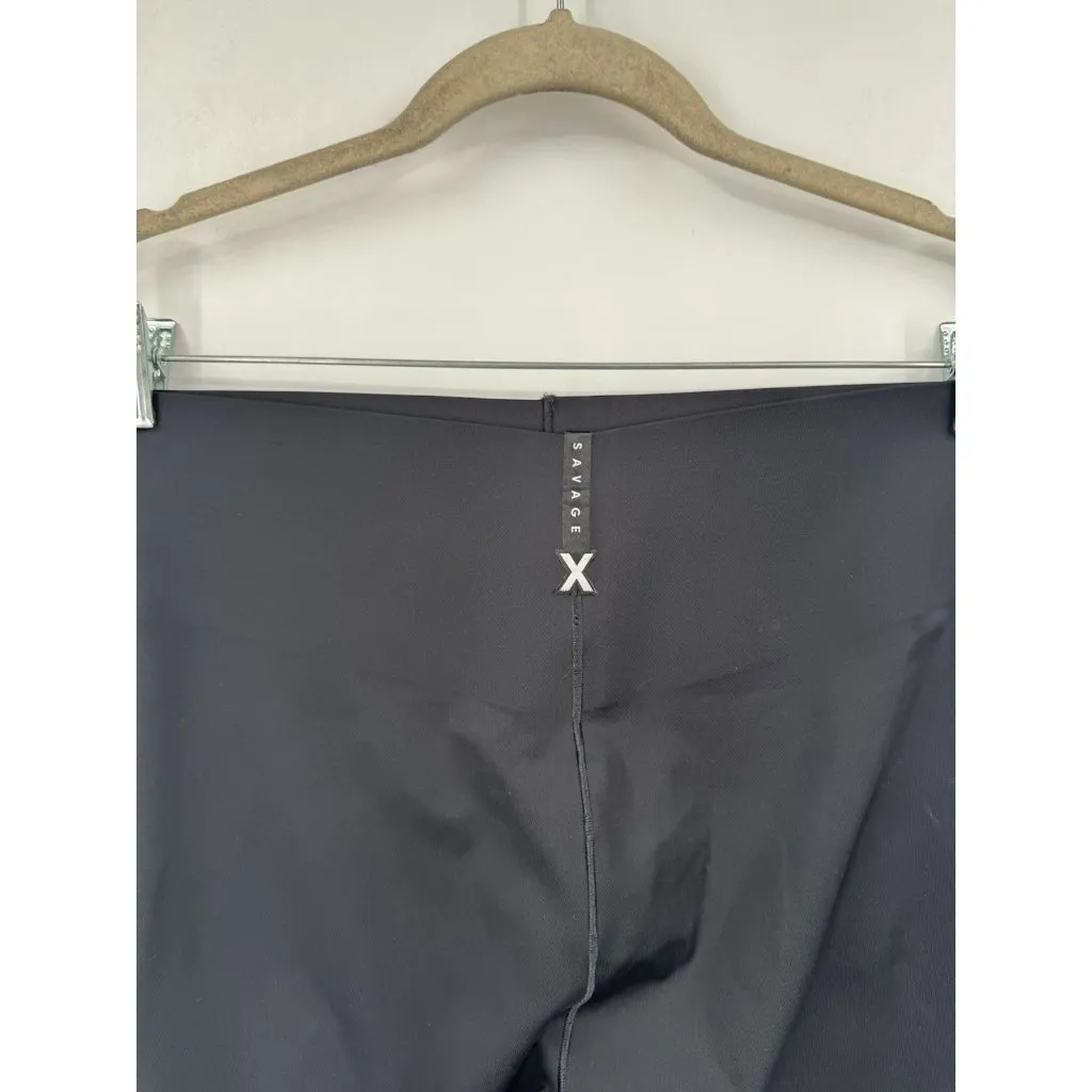 Savage Fenty Hotline High Waist Legging‎ Black Caviar Pink Highlighter Sz 12/14 - Image 9