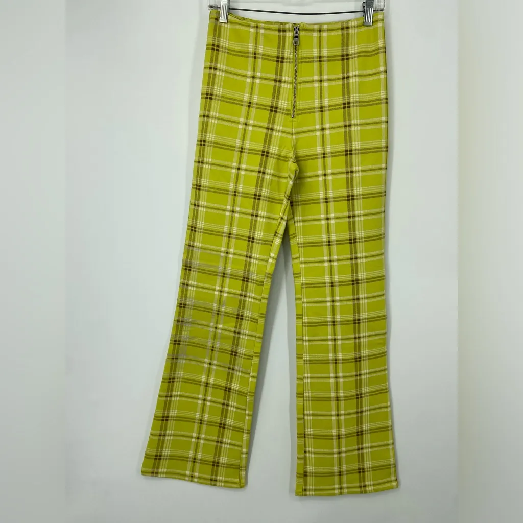 I.Am.Gia‎ pants Polaris High Rise Plaid Pant Zip Front Size Medium - Image 15