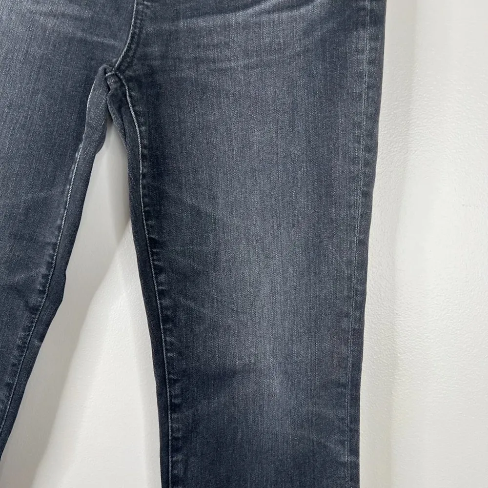 The Isabelle Button Up Step Hem Denim Jeans Size 28R - Image 6