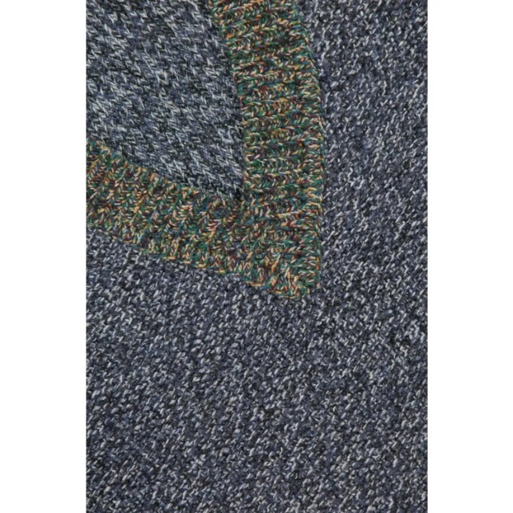 Veronica Beard ππ Dharma V-Neck Pullover Sweater ~ Blue Multi-Color Small EUC - Image 9