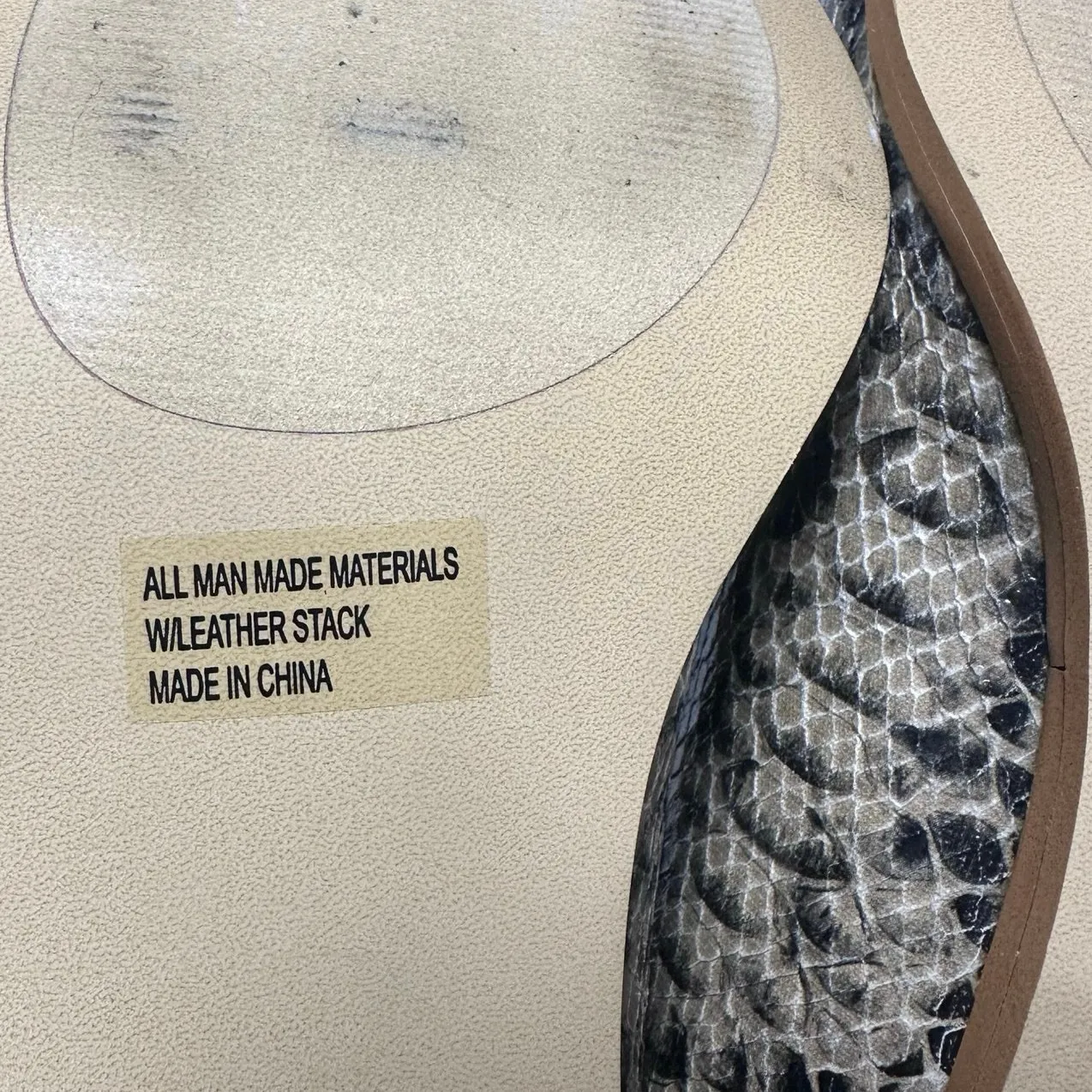 Dolce Vita Snakeskin Leather Booties Brown Size 11 - Image 6