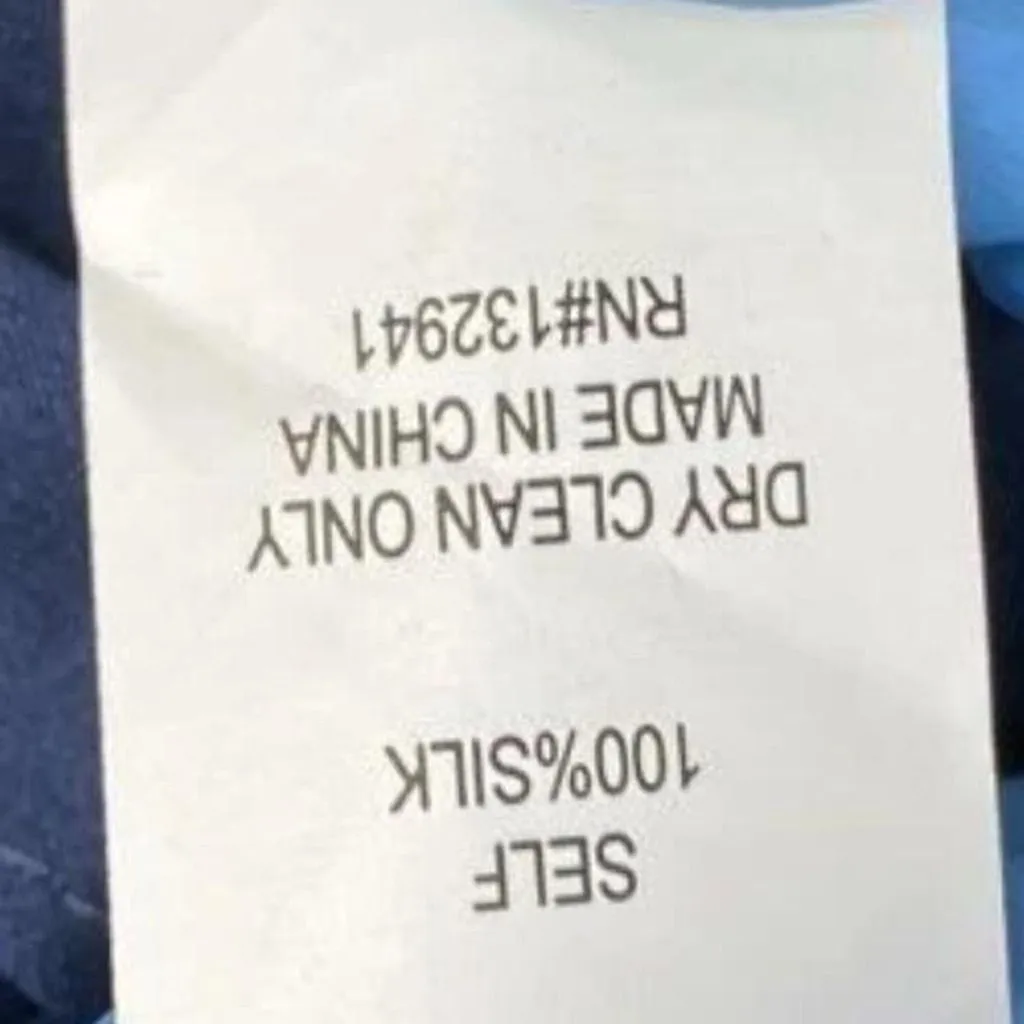 Amanda Uprichard Deep Blue Maxi Dress NWT size Med - Image 5