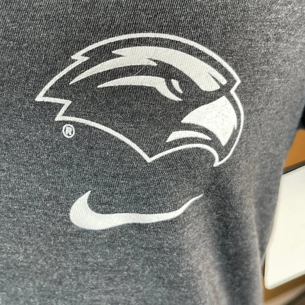 NWT Black "The Nike Tee" V-Neck Tee Southern Miss M - Image 4