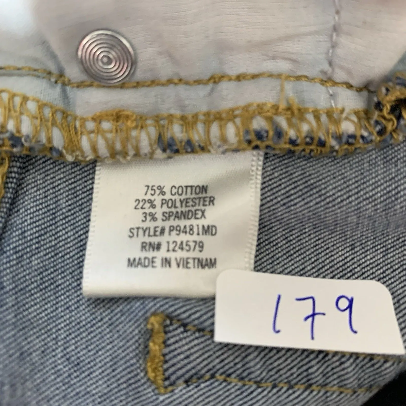 Harper Skinny Jeans Women's Size 27 Blue High Rise 5 - Image 5