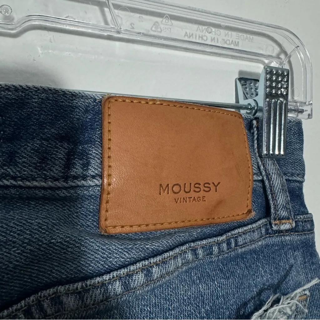 Moussy‎ Vintage Glendale Skinny In Blue Size 24 - Image 7