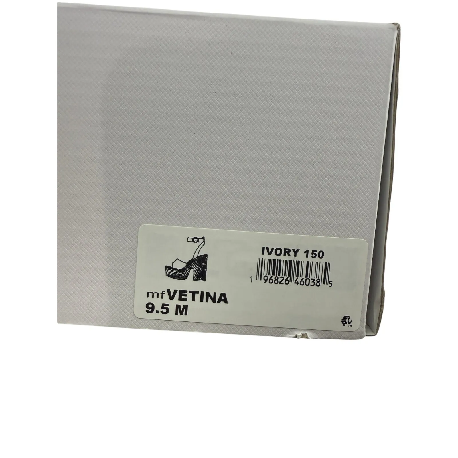 Marc Fisher Vetina Wedge Sandal Ivory Womens 9.5M - Image 10