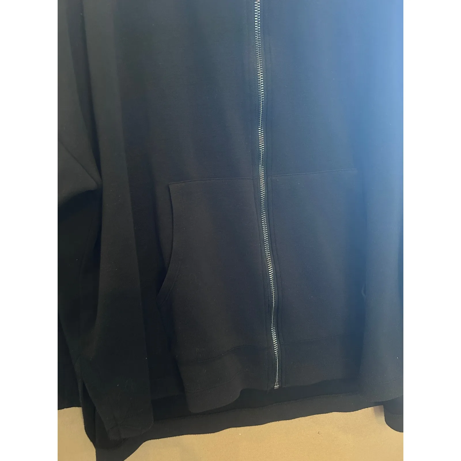 Cable Gauge Studio Black Zip Up Hoodie Oversized Comfort Size 2X - Image 3